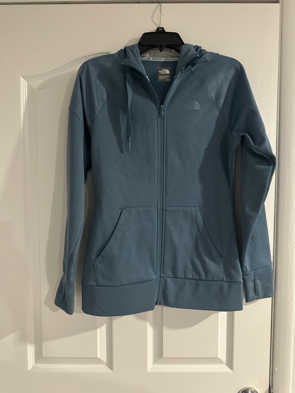The North Face Women's Slate Blue Full-Zip Hoodie Jacket